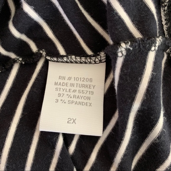 Soft Surroundings | Striped Tunic Sequin Pockets - Picture 5 of 6